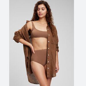 GAP 100% Linen Shirt Coverup